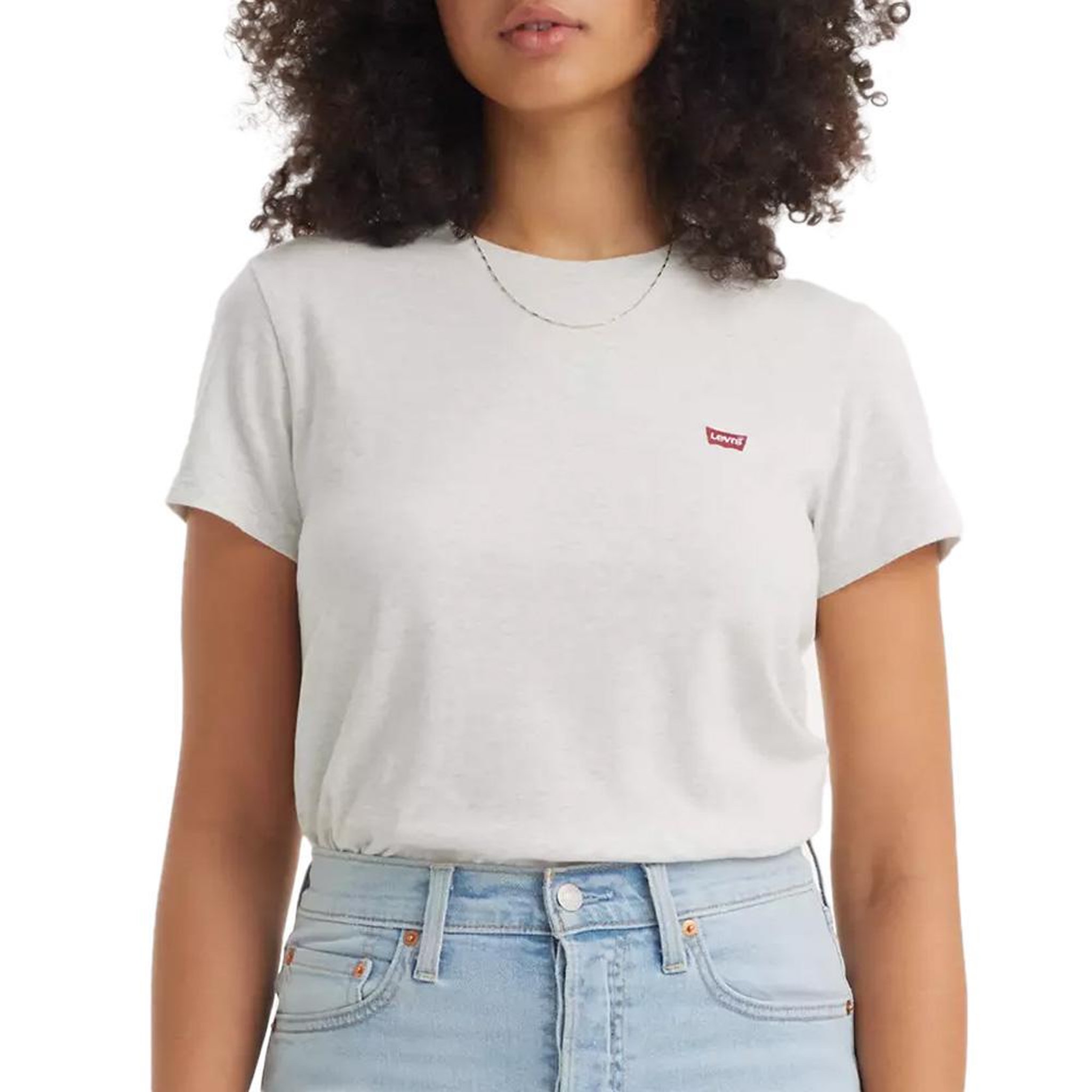 Levi's T Shirt  Femme Levi's Perfect Blacks 39185. Coloris disponibles : Gris