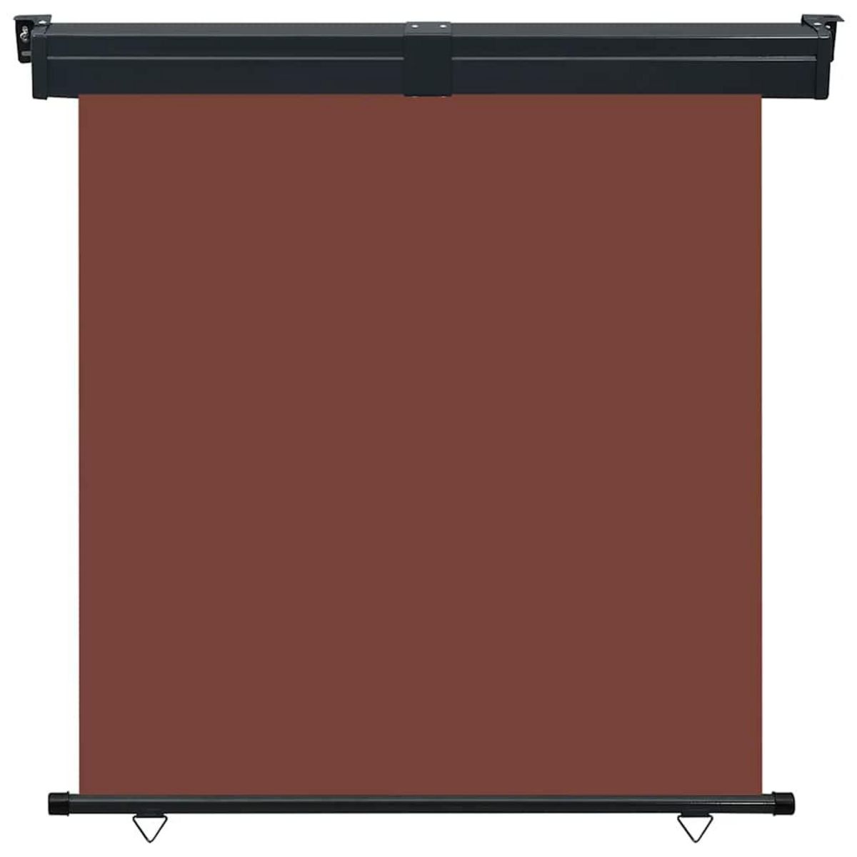VIDAXL Auvent lateral de balcon 175x250 cm Marron