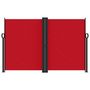 Voir la diapositive 3 : VIDAXL Auvent lateral retractable rouge 160x1200 cm