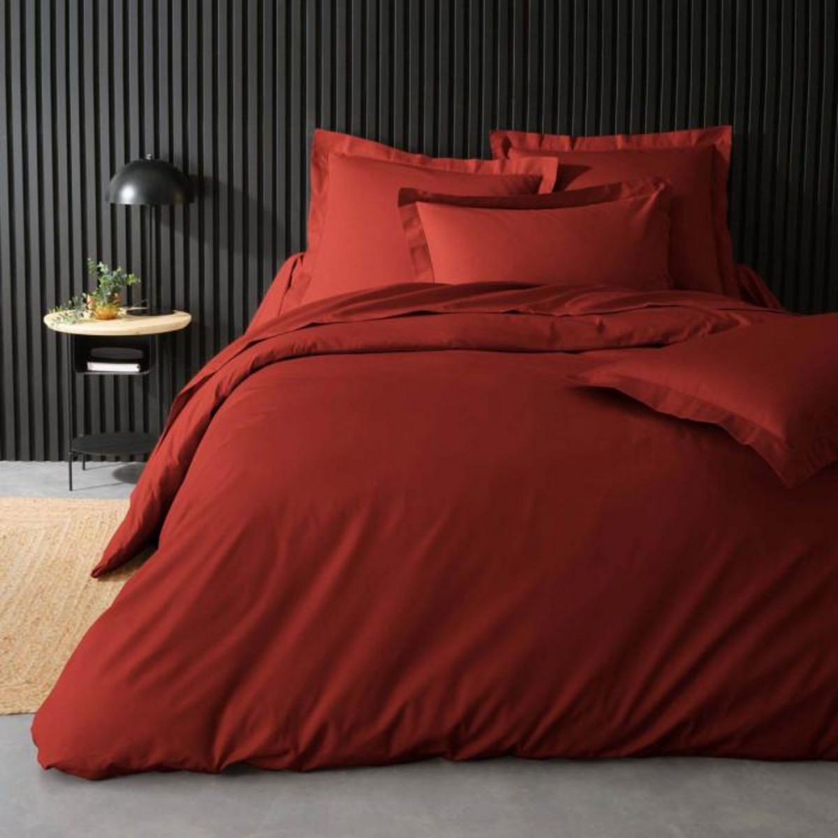 Paris Prix Taie de Traversin  Percaline  85x185cm Tomette