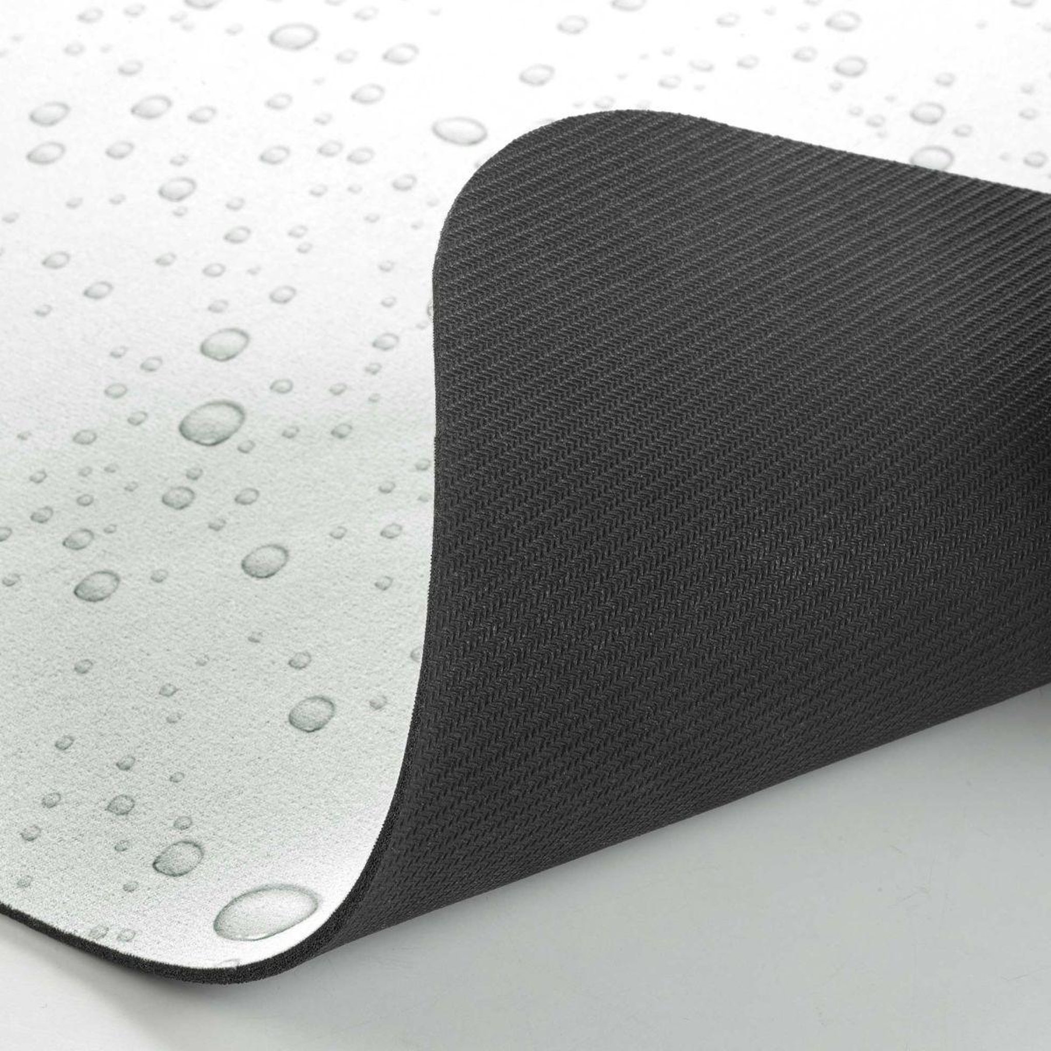 Voir la diapositive 3 : Douceur d'Intérieur Tapis de bain ultra-absorbant  splash  50x120cm gris