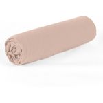 Home collection Drap housse de coton-bambou - rose. Coloris disponibles : Rose
