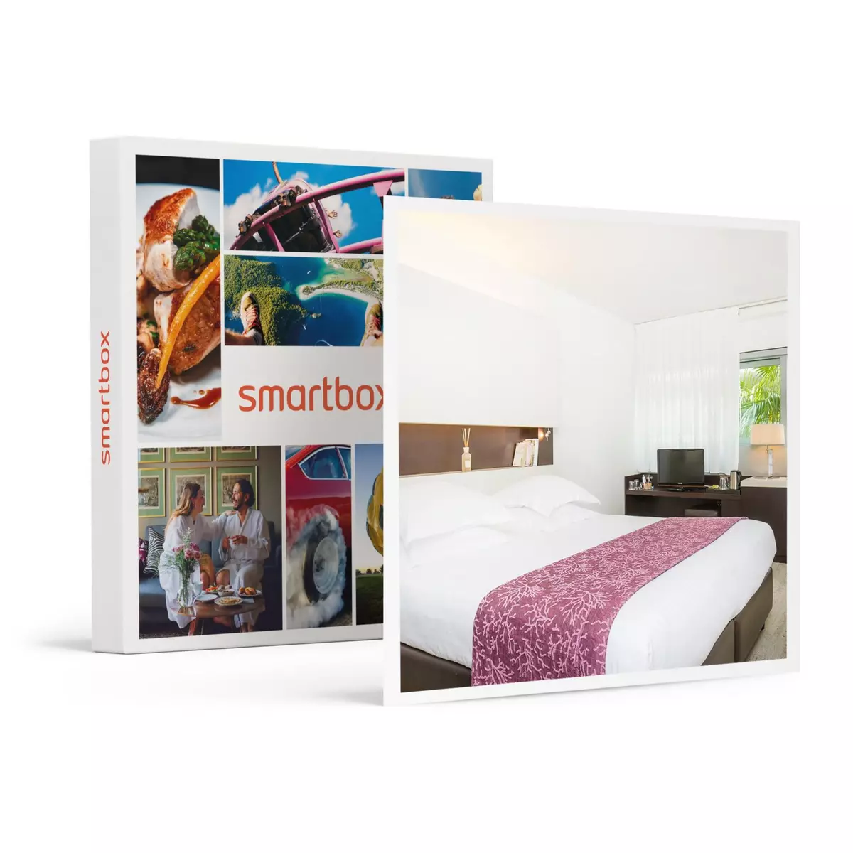 Smartbox Séjour au bord de la mer en famille : 2 jours à Antibes en hôtel 4* - Coffret Cadeau Séjour