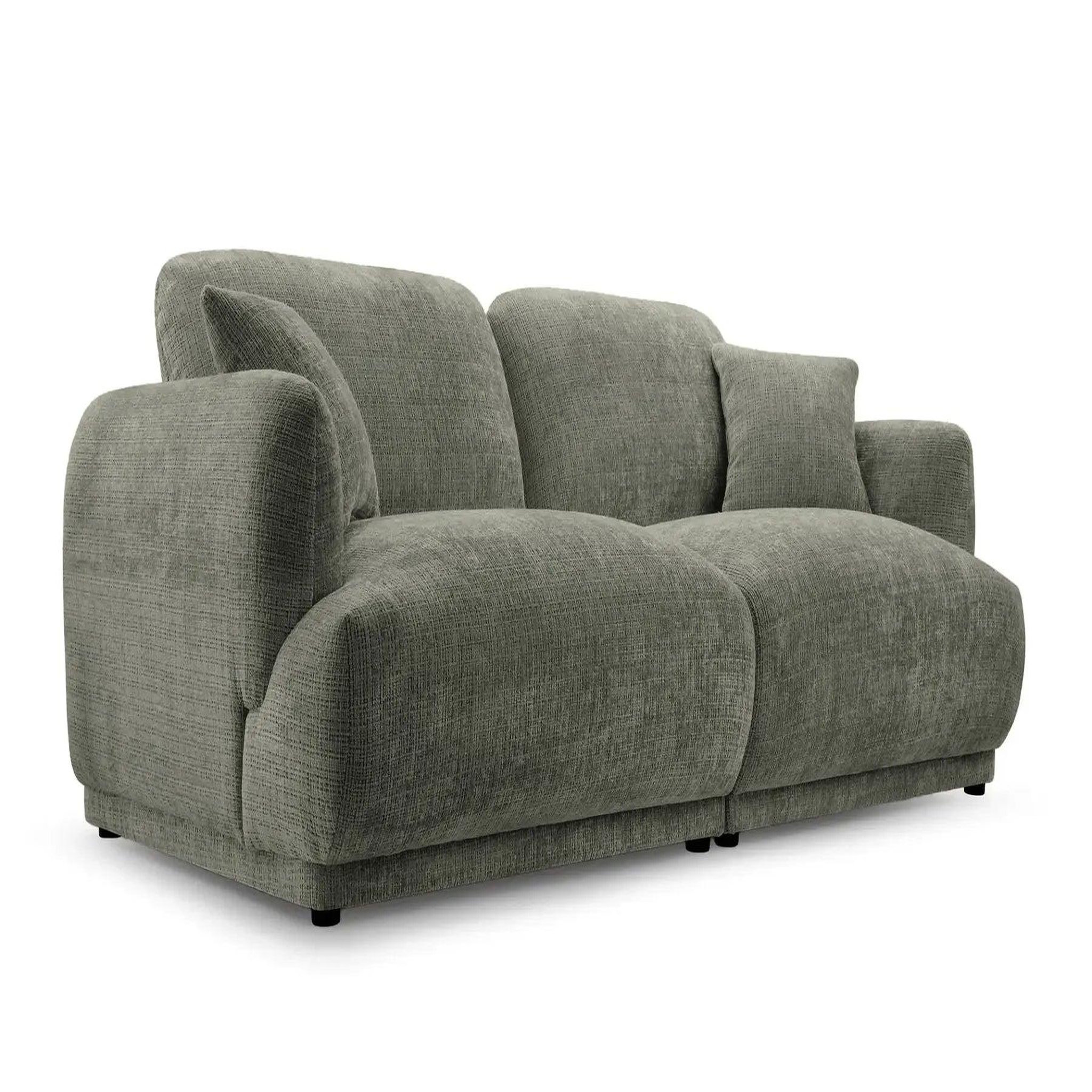Voir la diapositive 6 : CASANOVA PARIS Rosalie - canapé droit tissu chenille 2 places