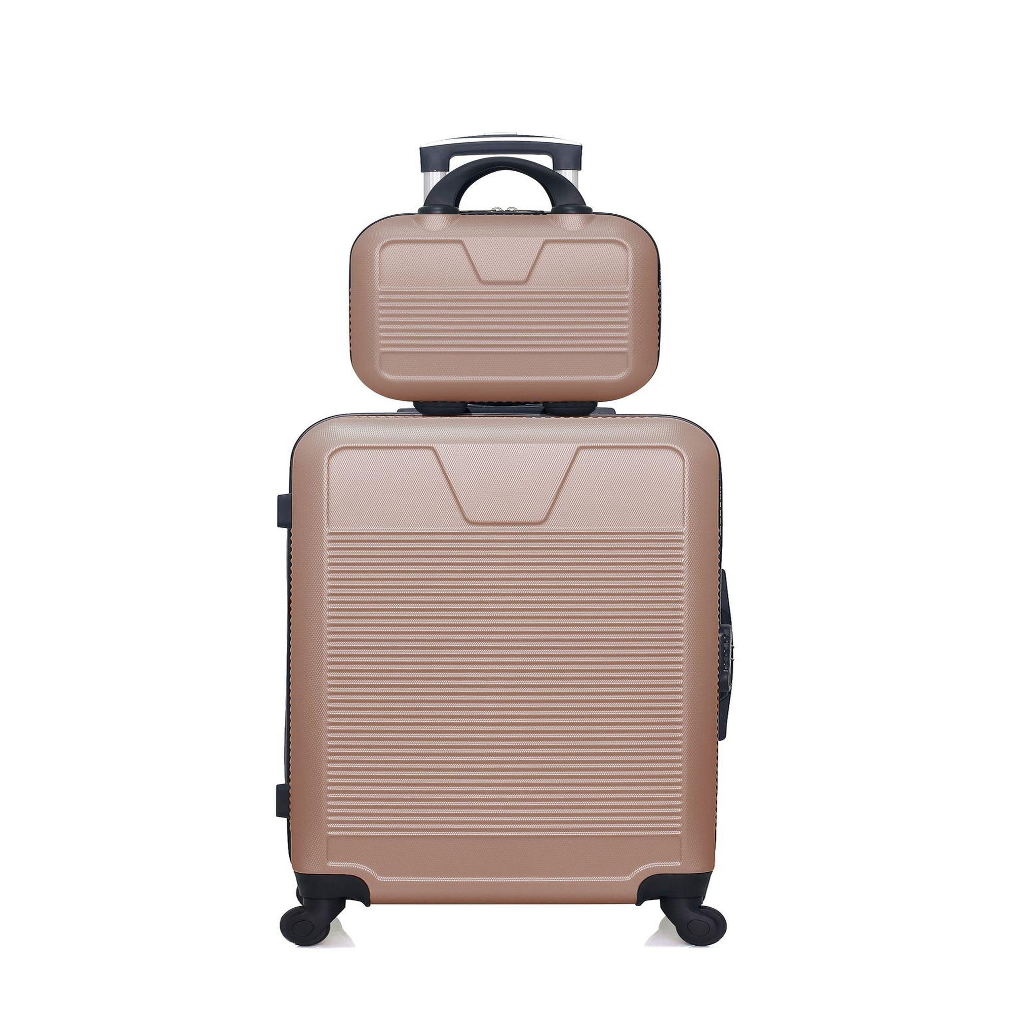 WAVE PARIS WAVE PARIS - Lot de 2 - Valise weekend et vanity SELENGA