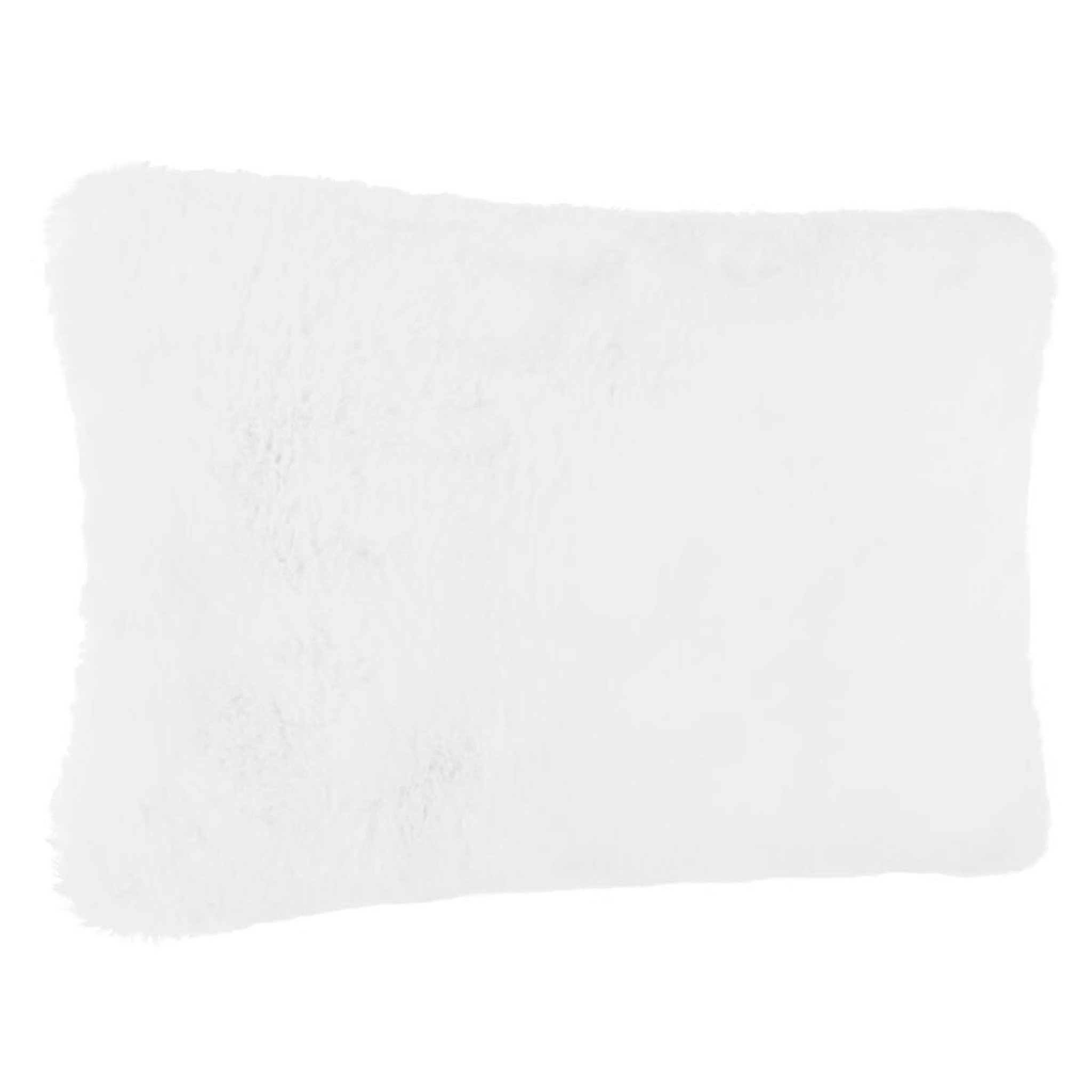 Atmosphera Kids Coussin déco  imitation fourrure  30x45cm blanc