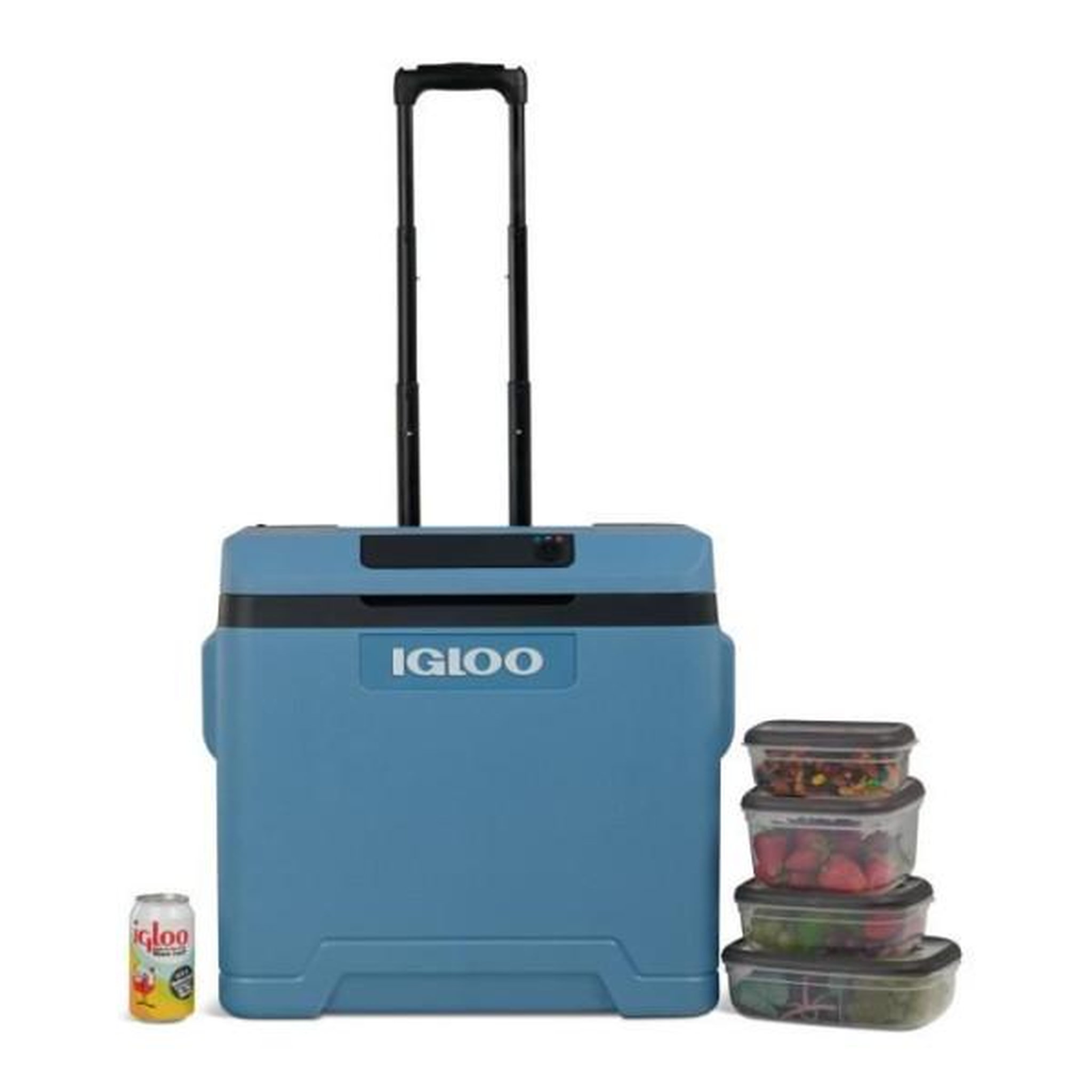 Voir la diapositive 5 : IGLOO Glaciere   électrique - IGLOO - IE42 - 12 V - 230 V - Modern bleu - 42 L
