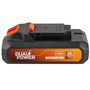 Voir la diapositive 2 : DUAL POWER Batterie lithium 20v 2Ah