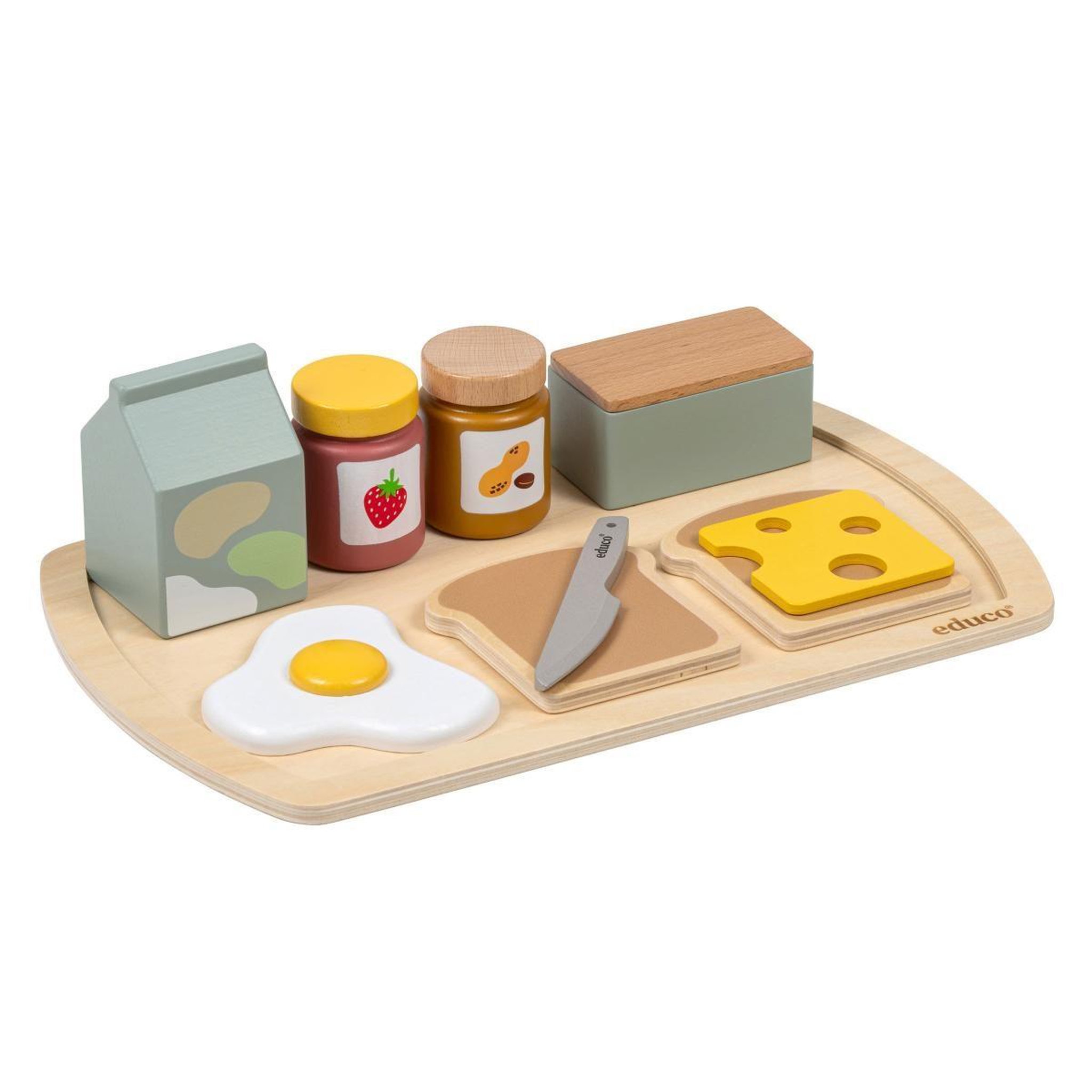 EDUCO Ensemble de petit-déjeuner - set alimentaire — ensemble de 10 pièces