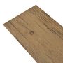 Voir la diapositive 2 : VIDAXL Planches de plancher PVC Non auto-adhesif 4,46 m^2 Marron noyer