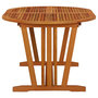 Voir la diapositive 3 : VIDAXL Table de jardin 200x100x75 cm Bois d'eucalyptus solide