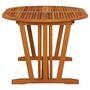 Voir la diapositive 3 : VIDAXL Table de jardin 200x100x75 cm Bois d'eucalyptus solide