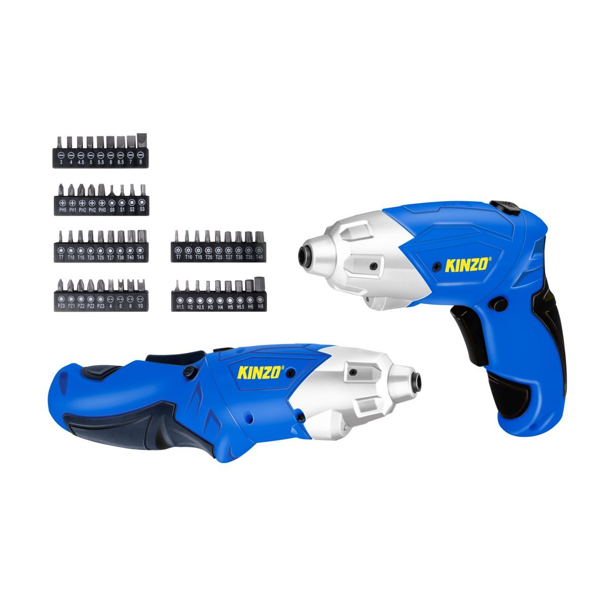 KINZO Visseuse- dévisseuse sans-fil 3,6 V