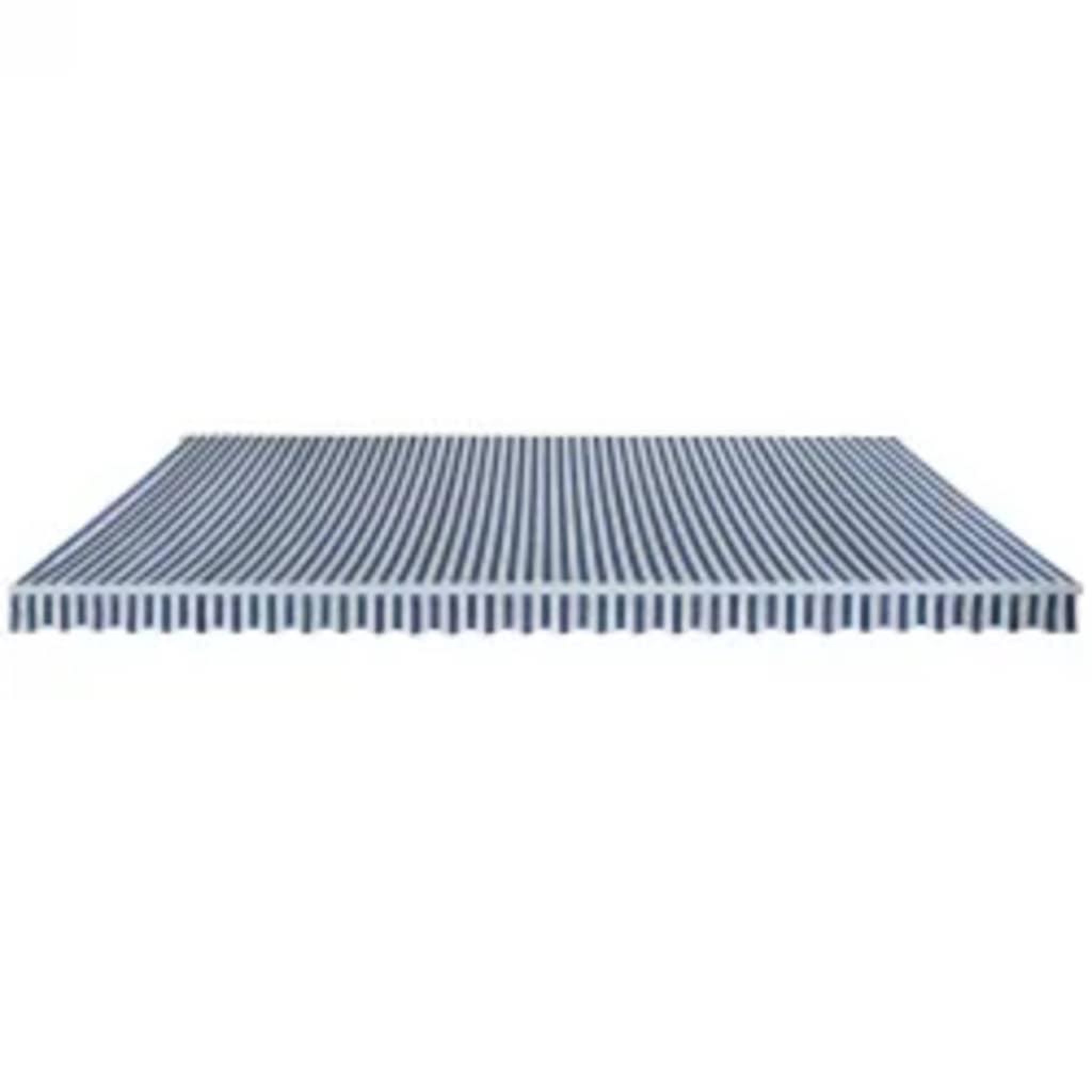Voir la diapositive 2 : VIDAXL Auvent pliable manuel 600 cm Bleu/blanc