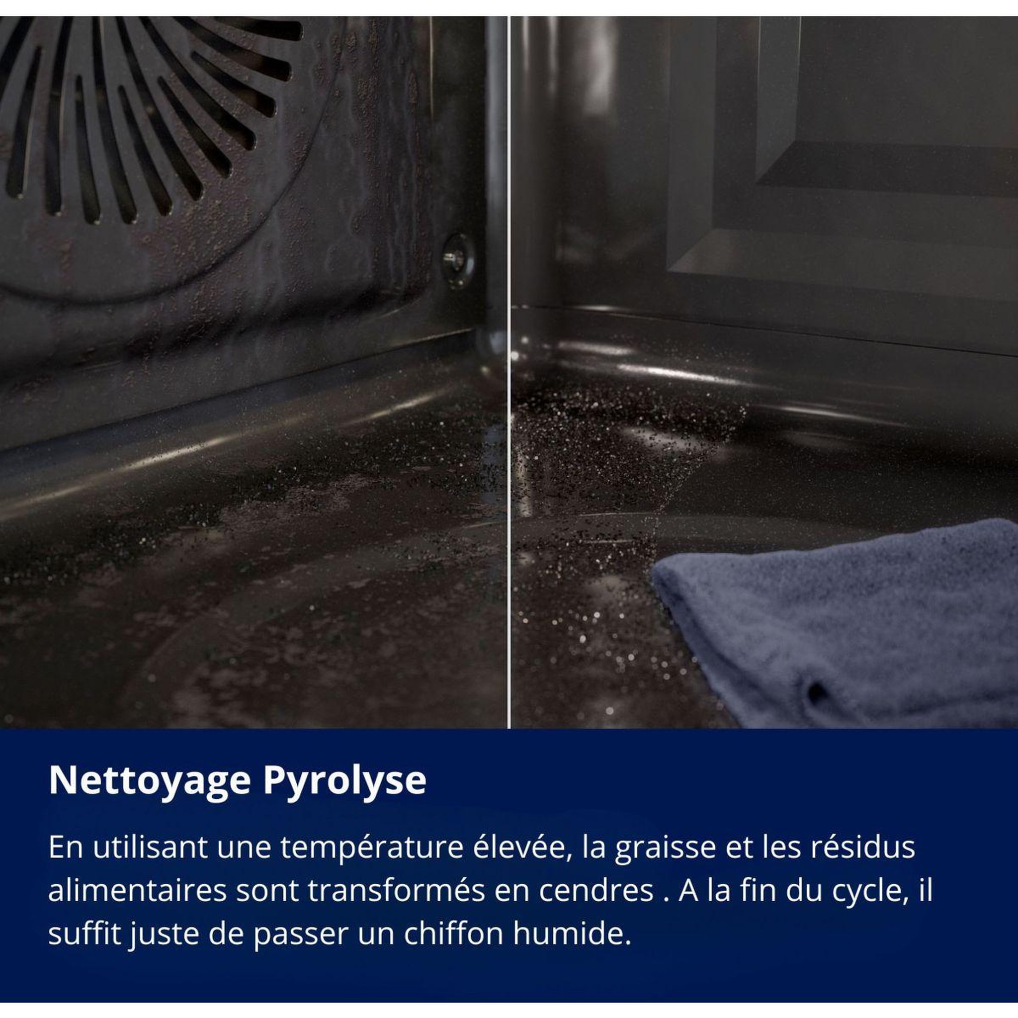 Voir la diapositive 5 : ELECTROLUX Four encastrable eoh4p46bx0 pyrolyse chaleur tournante 65l inox