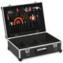 Voir la diapositive 2 : VIDAXL Valise a outils 46 x 33 x 16 cm Noir Aluminium