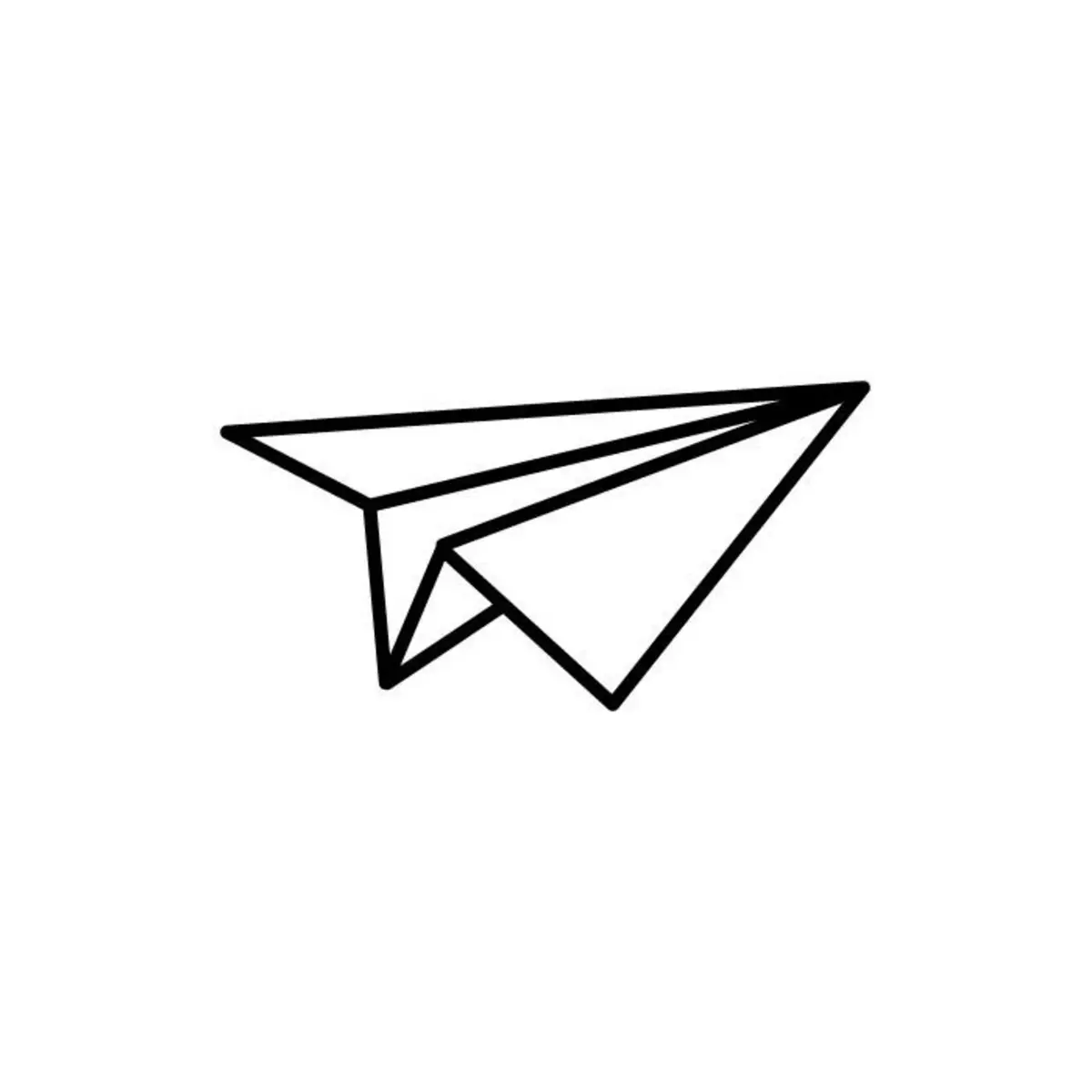 Graine créative Tampon bois - avion origami
