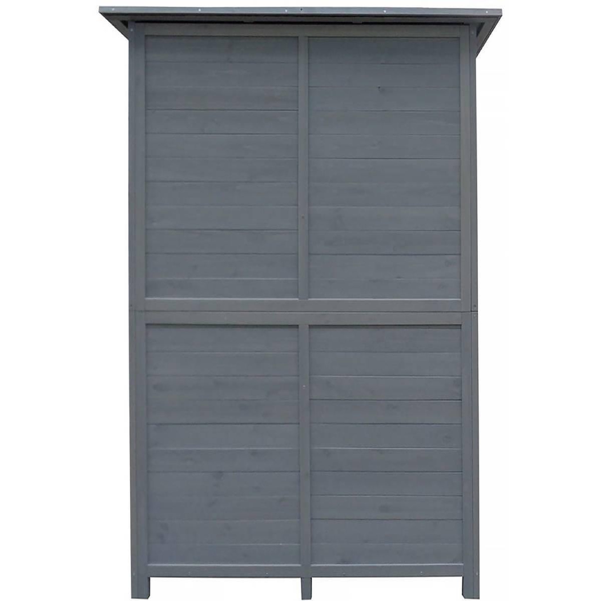 Voir la diapositive 4 : Habitat et Jardin Armoire de jardin  Espacio  - 140 x 49 x 162 cm - Anthracite