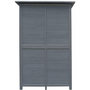 Voir la diapositive 4 : Habitat et Jardin Armoire de jardin  Espacio  - 140 x 49 x 162 cm - Anthracite
