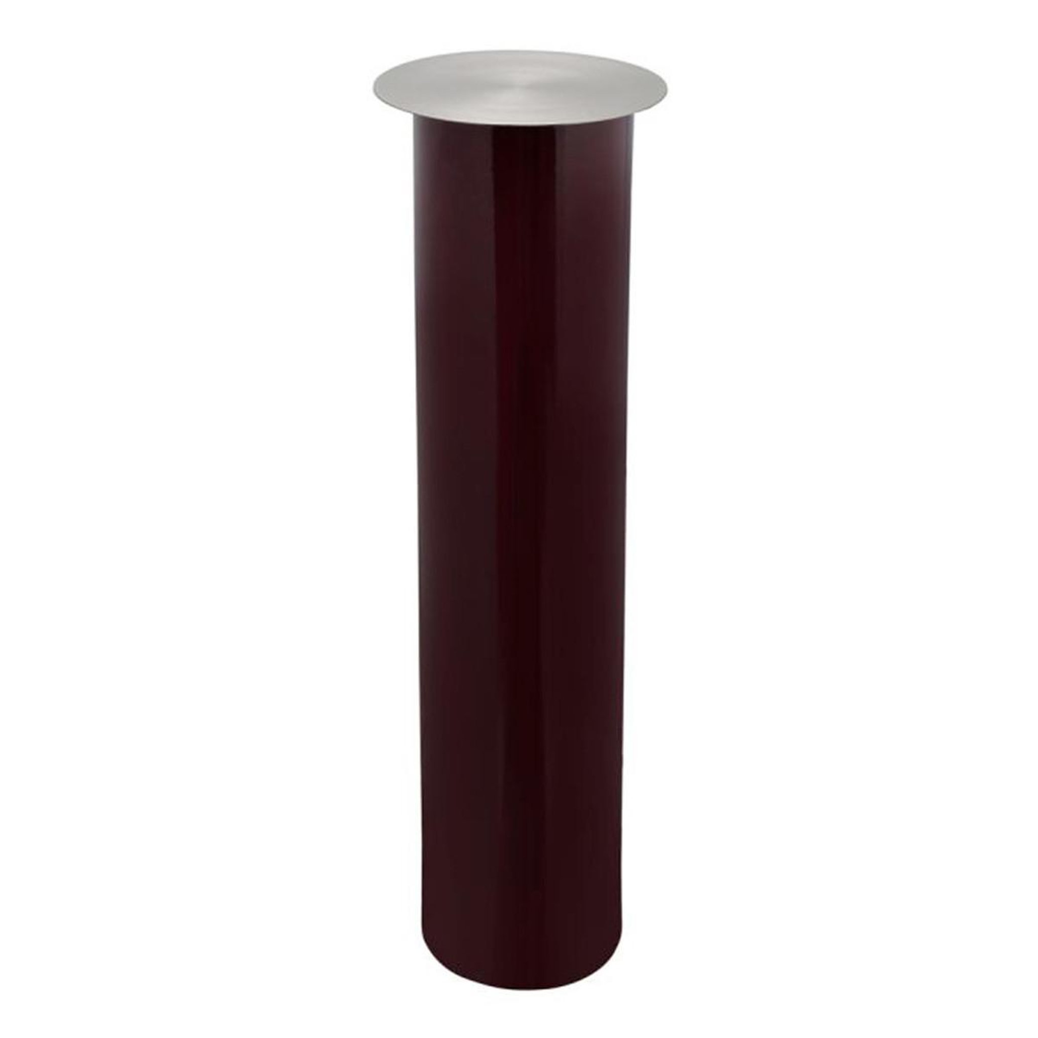 Paris Prix Bougeoir de sol  colby  70cm prune & argent