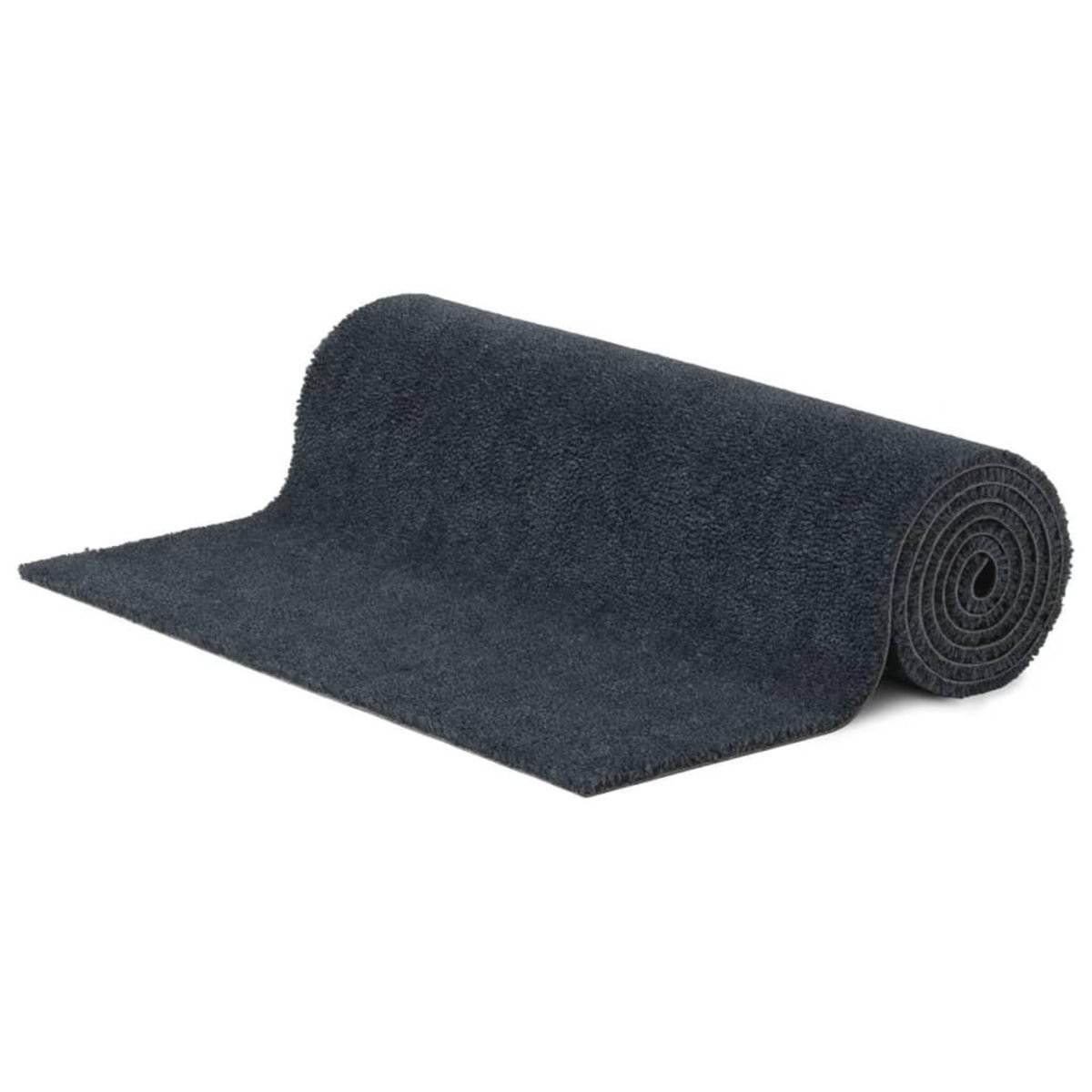 VIDAXL Tapis de porte gris fonce 100x300 cm fibre de coco touffete
