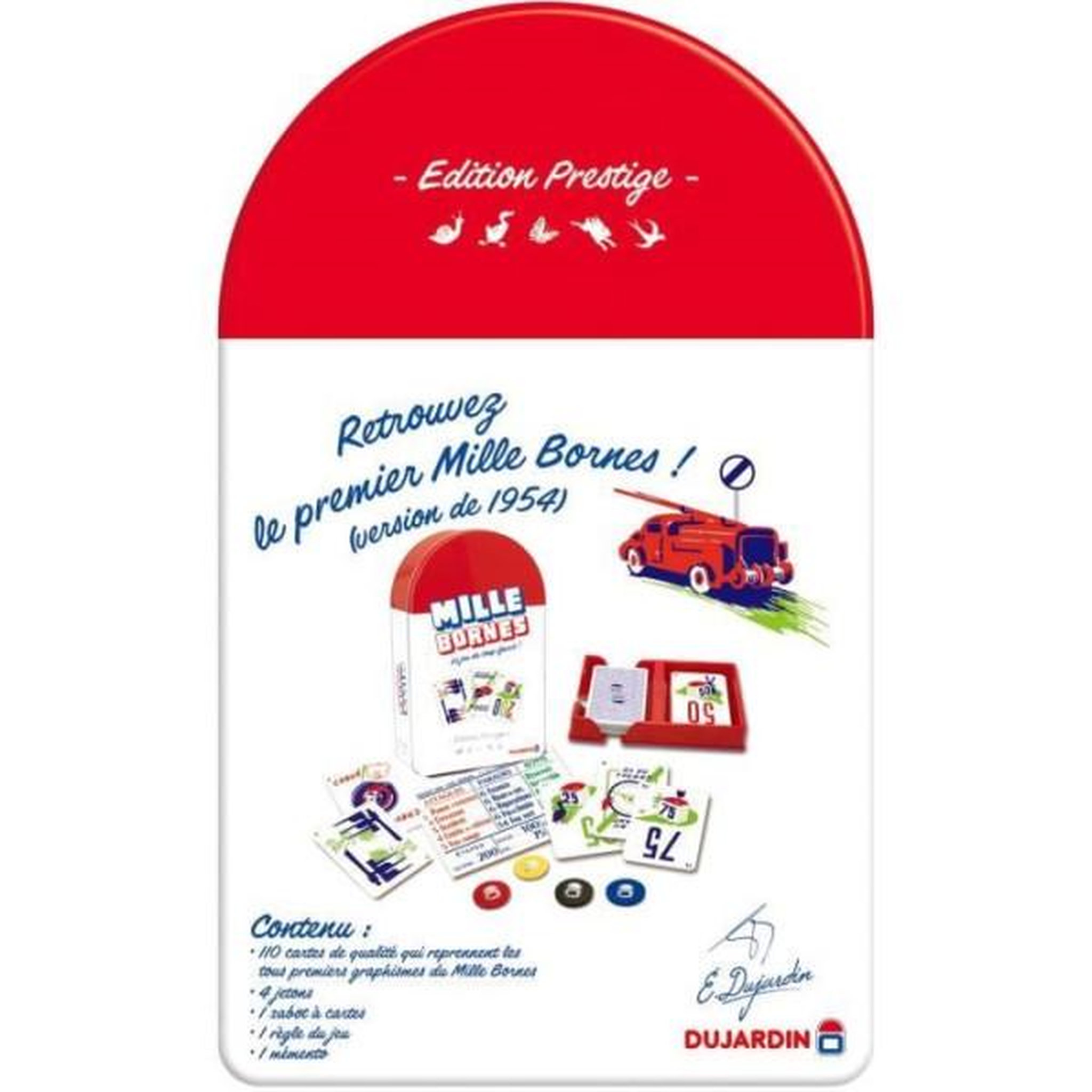 Voir la diapositive 3 : Dujardin Jeu classique Dujardin Miles Bornes Prestige