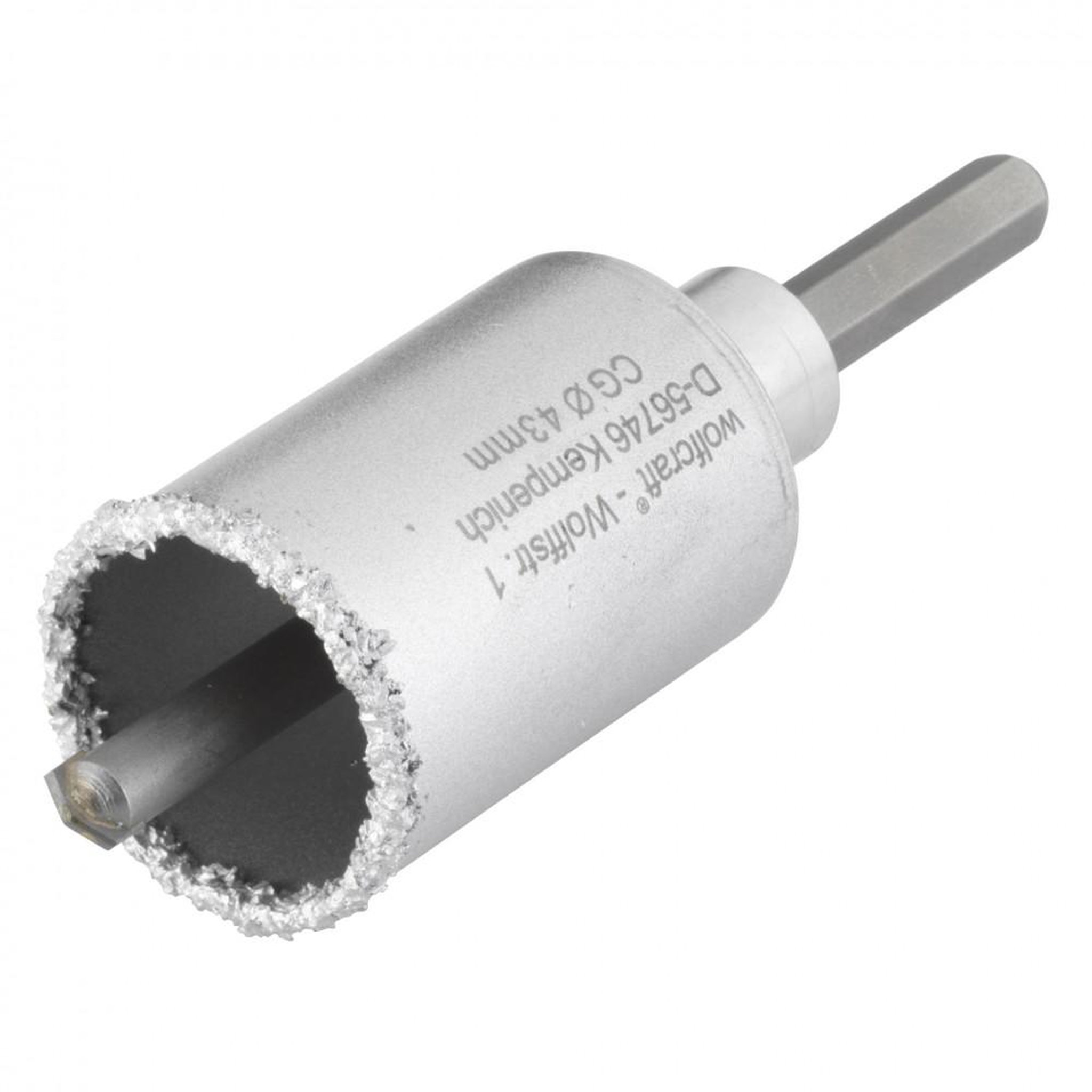 WOLFCRAFT Trépan parpaing multimatériau, Diam.Trépan de 41 à 60 mm WOLFCRAFT