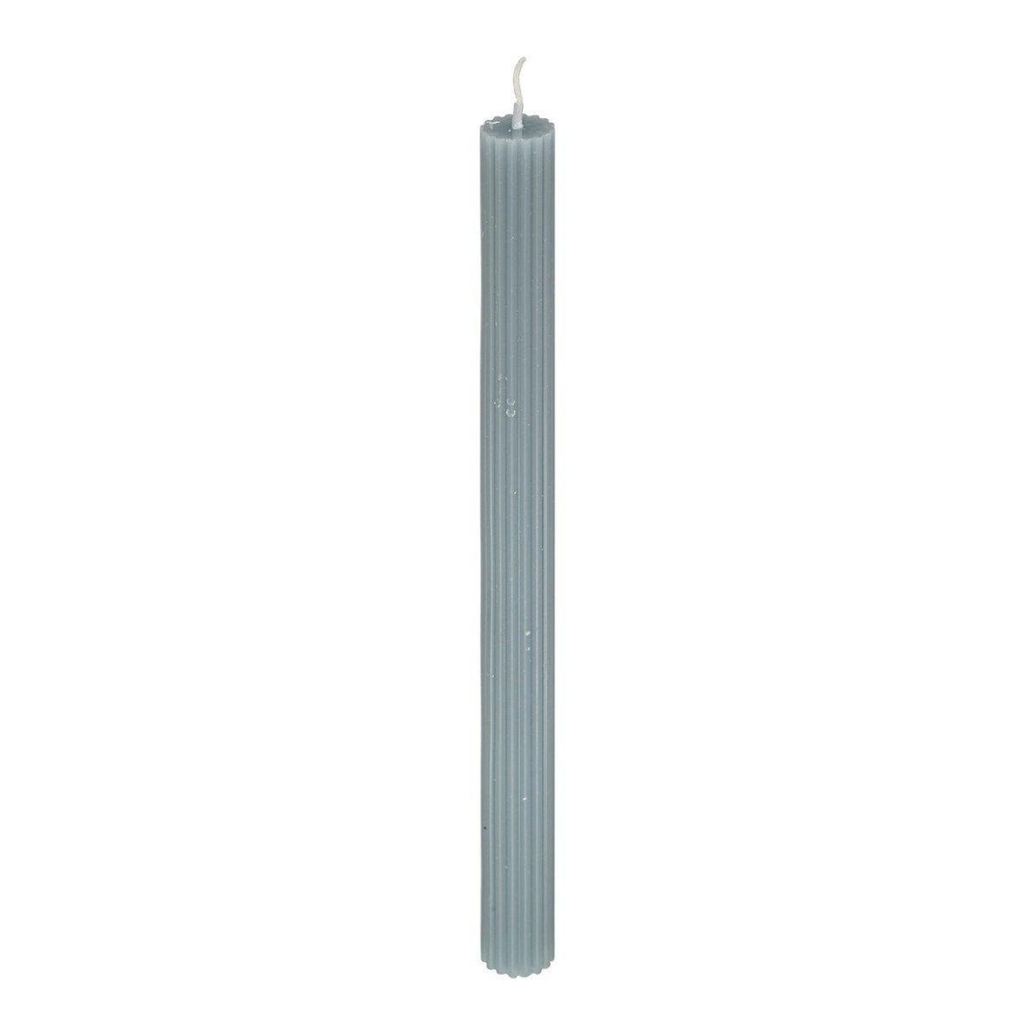 ATMOSPHERA Bougie Bâton  Demi  26cm Bleu Orage