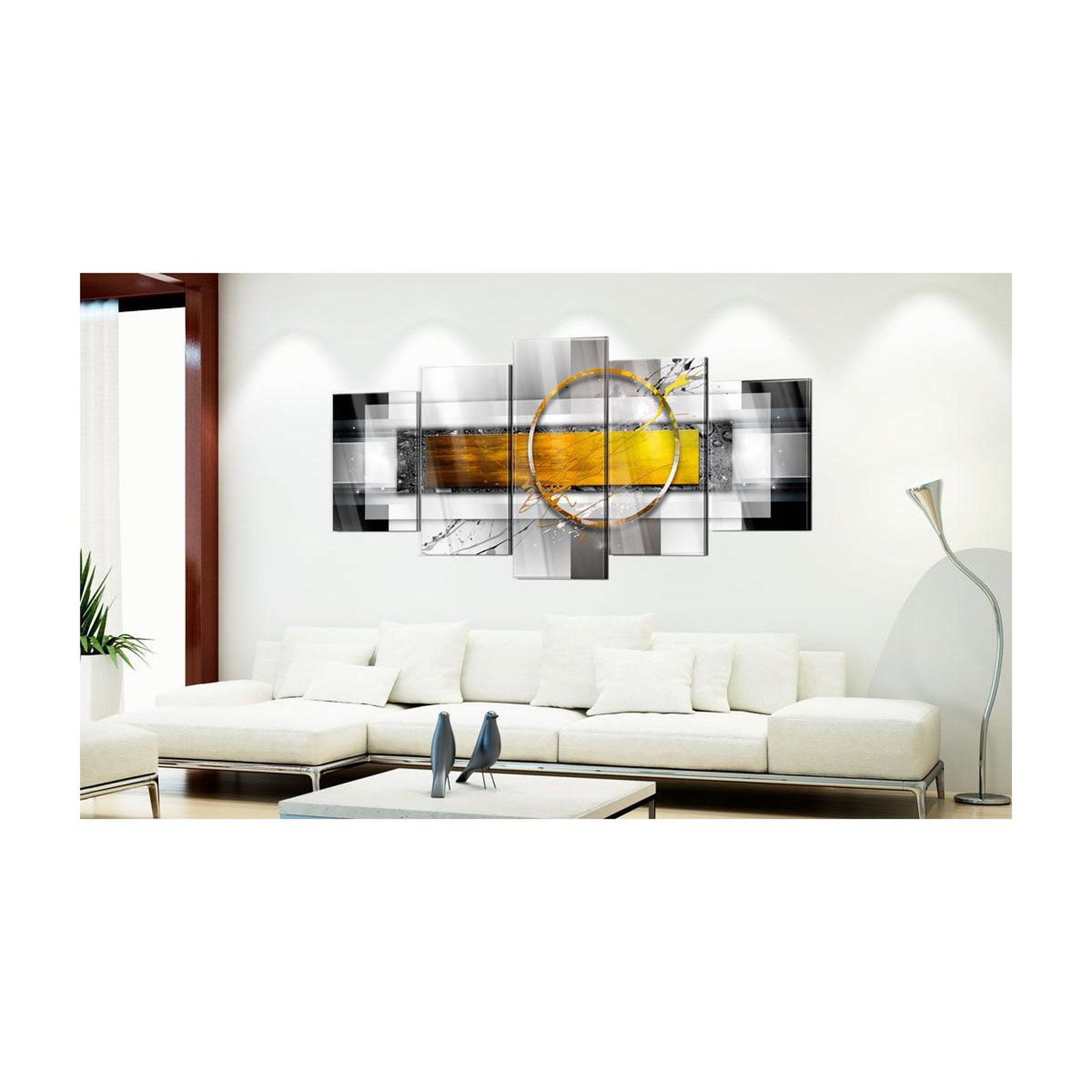 Voir la diapositive 2 : Paris Prix Tableau sur verre acrylique  golden shot