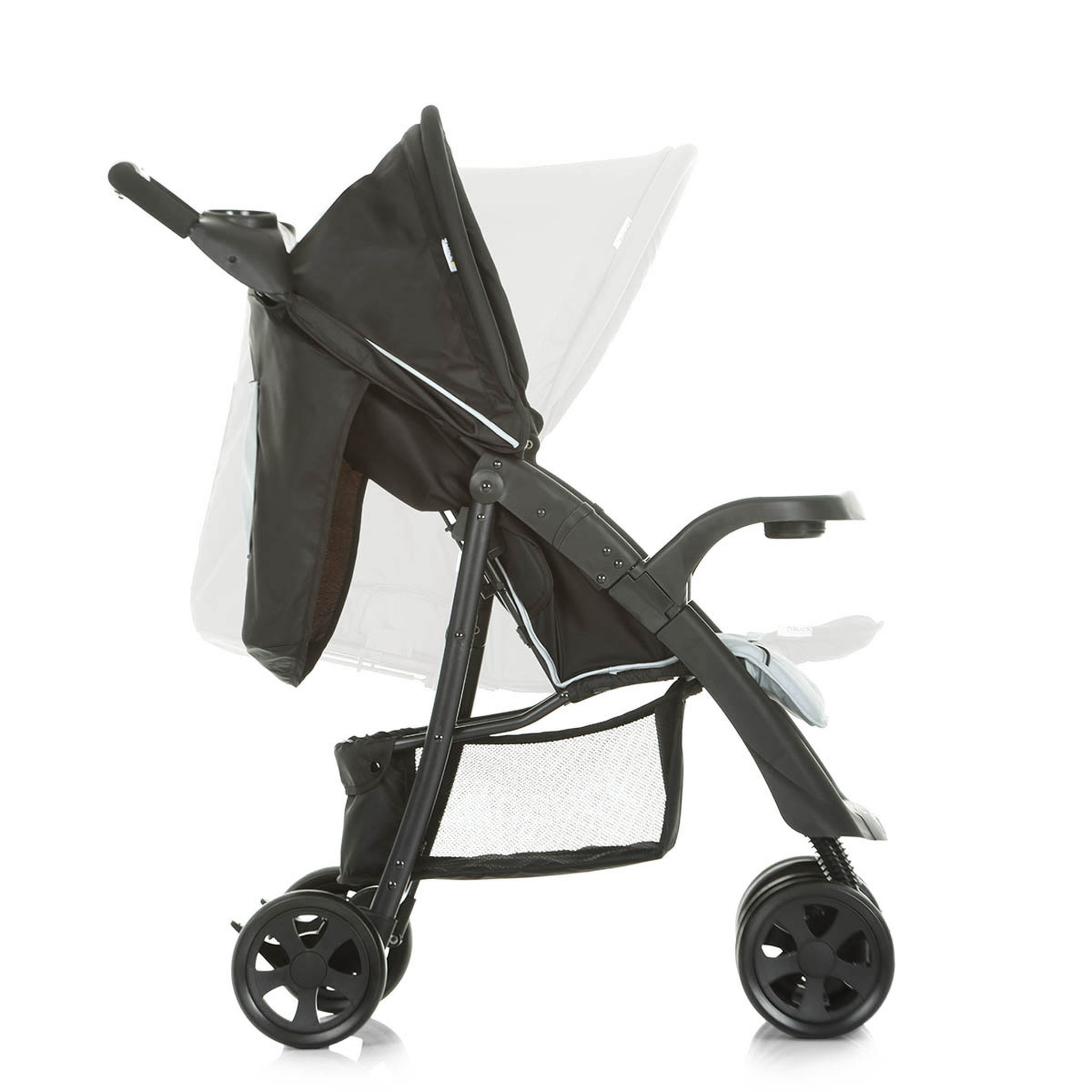 Voir la diapositive 3 : HAUCK Poussette Shopper Neo II - Caviar Silver