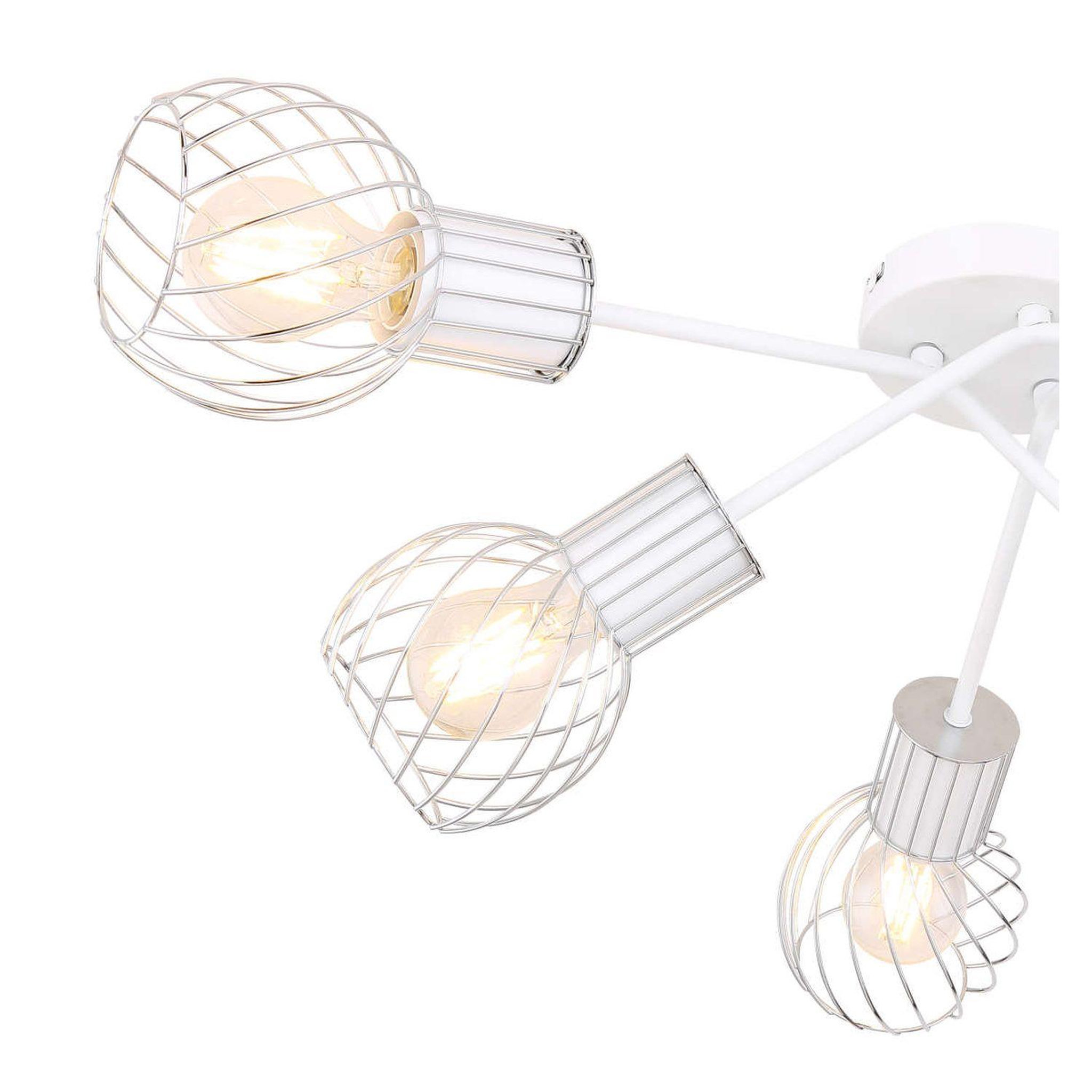 Voir la diapositive 3 : GLOBO Plafonnier rond design luise