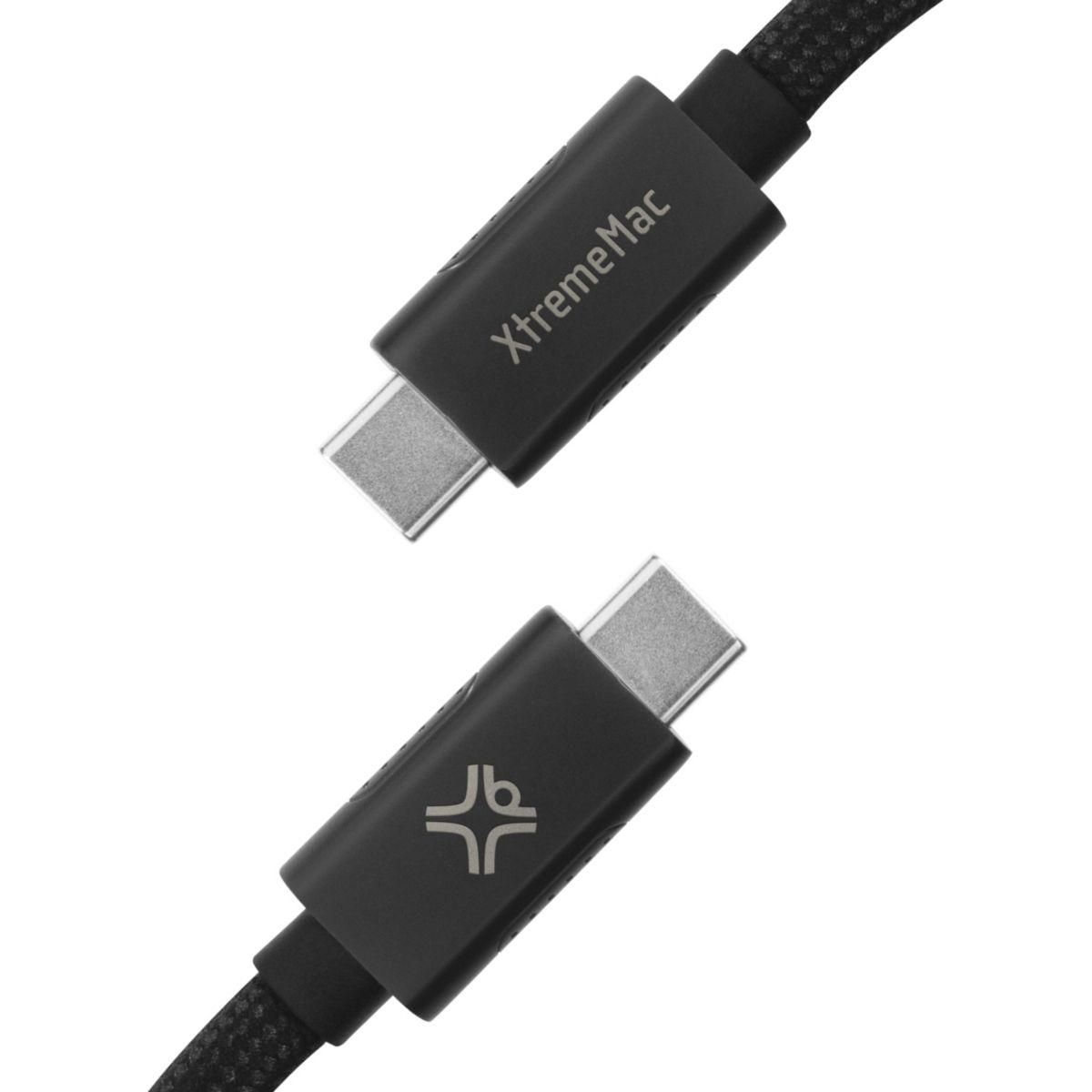 XTREMEMAC Câble USB C 1.5M noir magnetique 240W