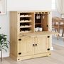 Voir la diapositive 3 : VIDAXL Armoire à vin Corona 97x45x114 cm bois de pin massif