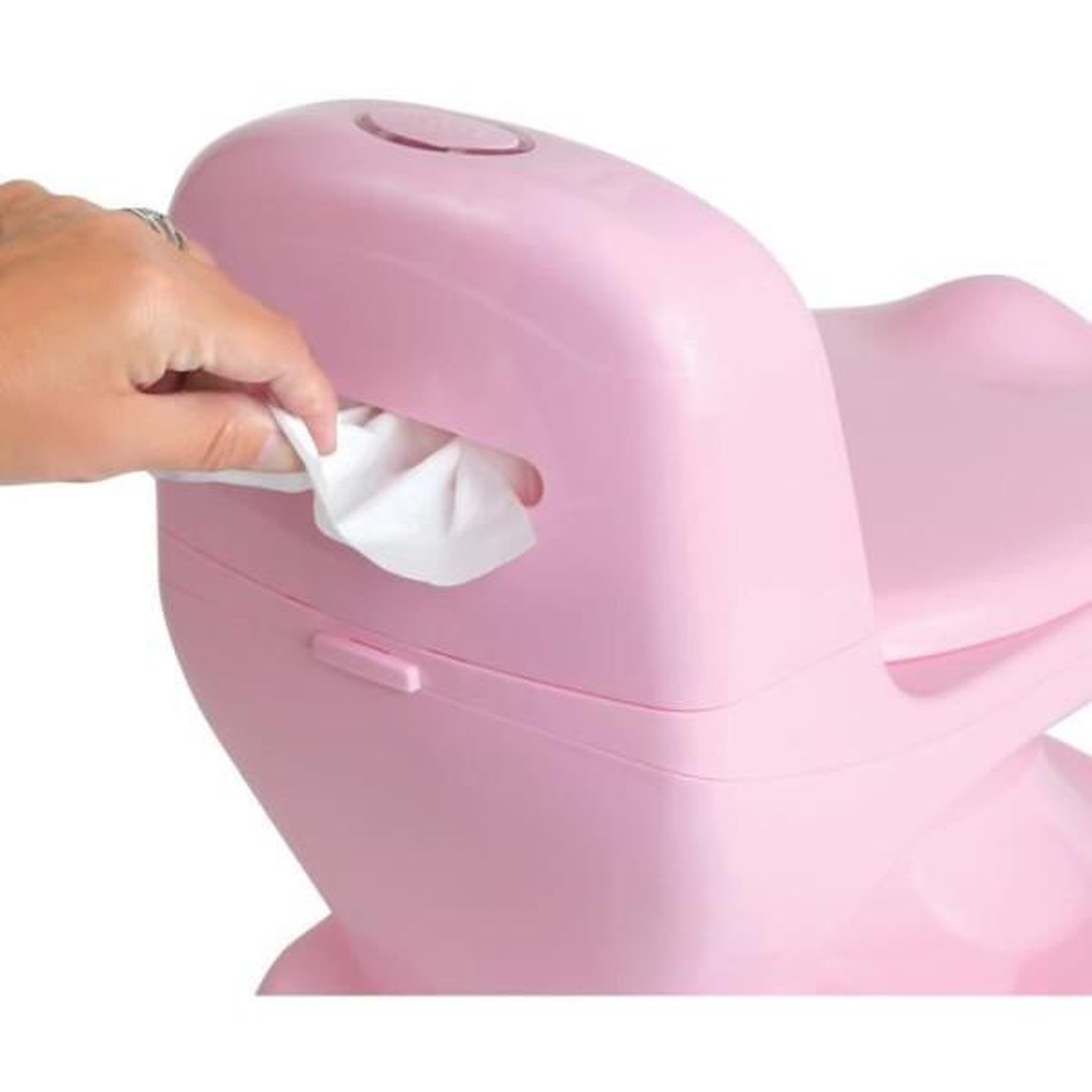 Voir la diapositive 5 : NUBY Pot mini toilettes - NUBY - Dr. Talbot's - My Real Potty Rose