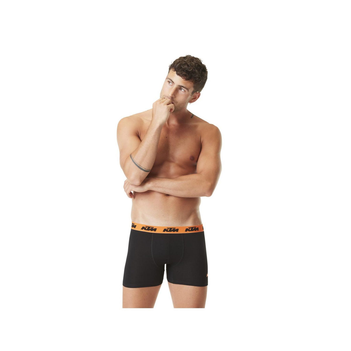 KTM Lot de 4 boxers en coton homme