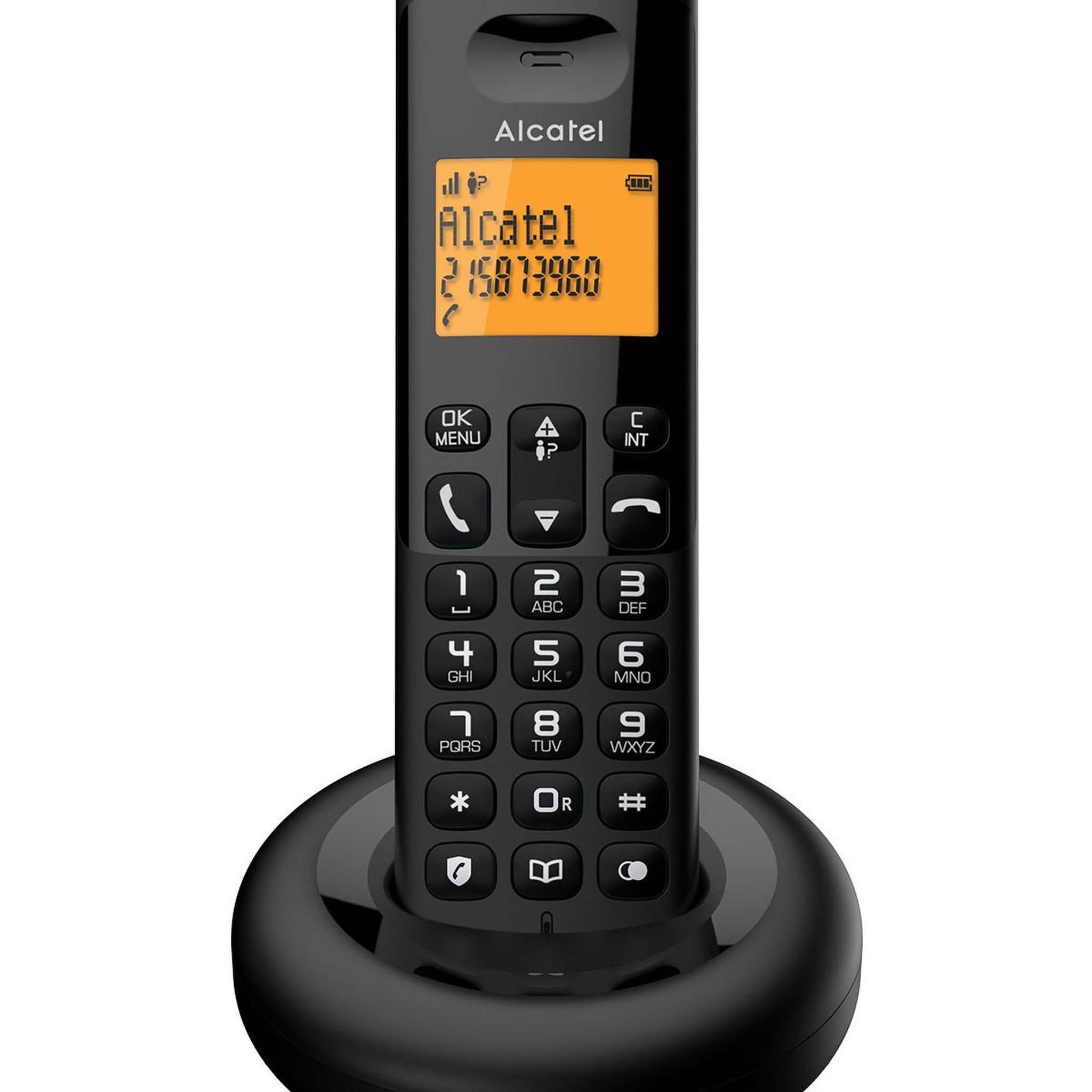 Alcatel Téléphone sans fil Alcatel E160 DECT Duo Noir