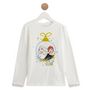 Voir la diapositive 1 : Reine des neiges T-shirt manches longues Elsa et Anna fille