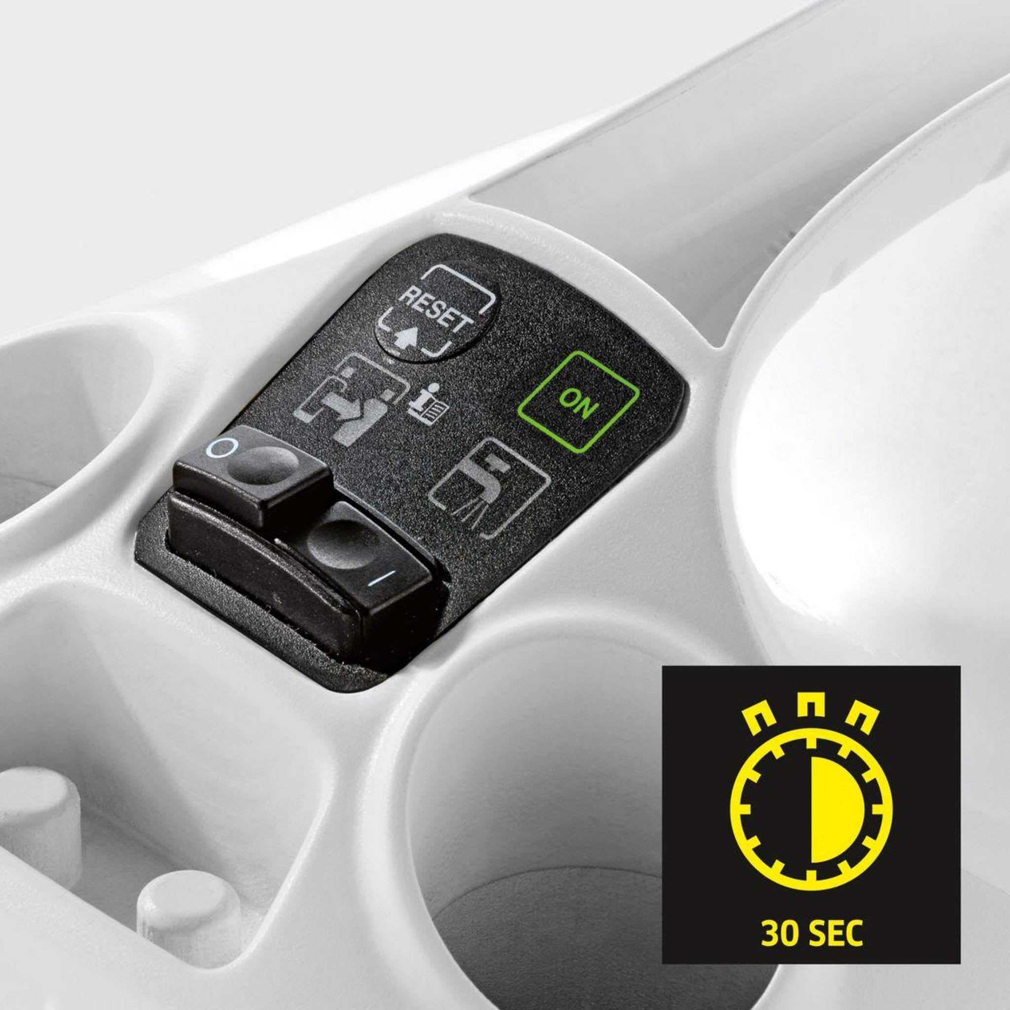 Voir la diapositive 2 : KARCHER Nettoyeur vapeur sc 3 easy fix white