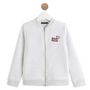 Voir la diapositive 1 : IN EXTENSO Sweat molleton zippé fille