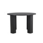 Voir la diapositive 4 : Paris Prix Table à Manger Design  Juno  120cm Noir
