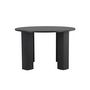 Voir la diapositive 4 : Paris Prix Table à Manger Design  Juno  120cm Noir