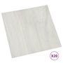 Voir la diapositive 2 : VIDAXL Dalles de plancher autoadhesives 20 pcs PVC 1,86 m^2 creme