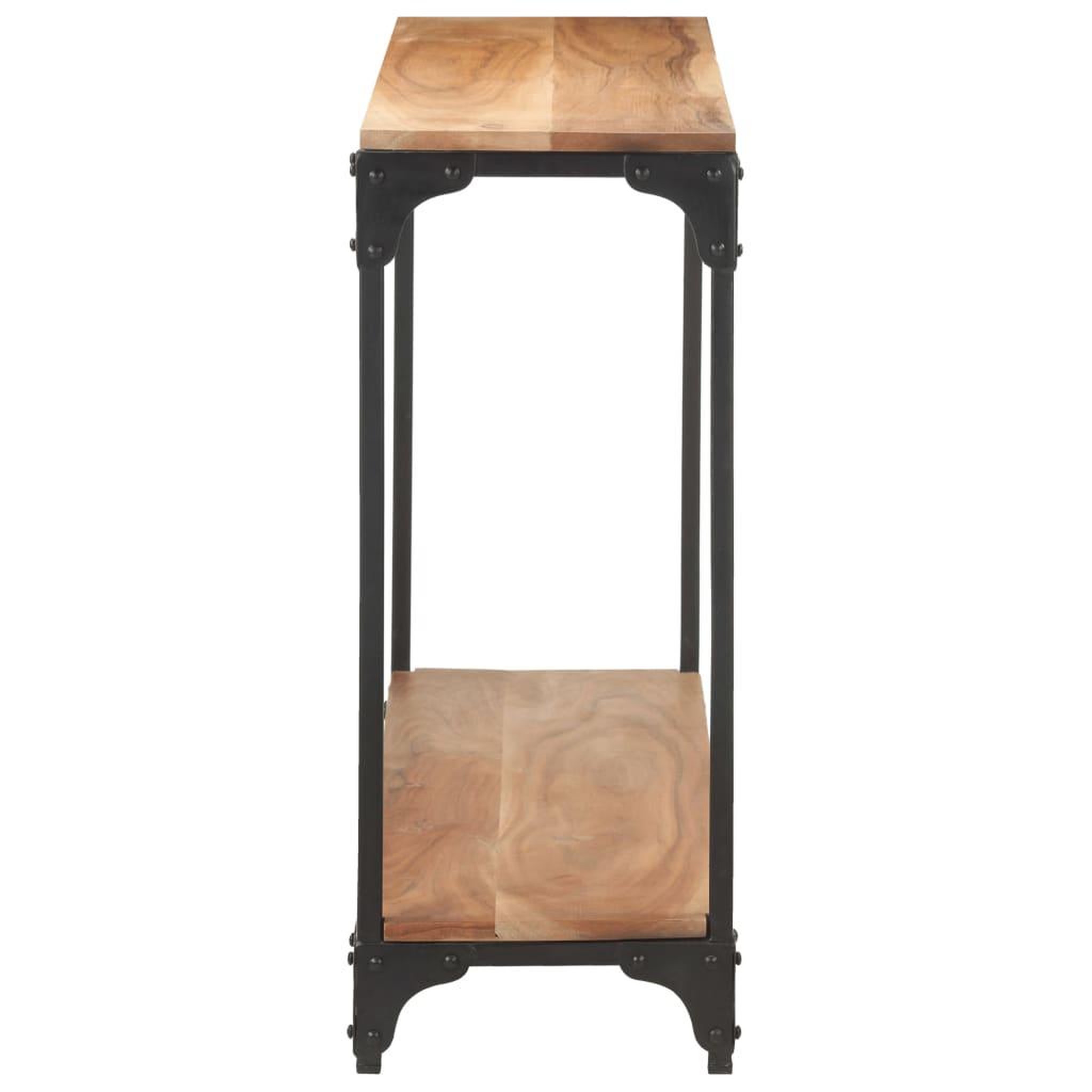 Voir la diapositive 3 : VIDAXL Table console 110x30x75 cm bois solide d'acacia