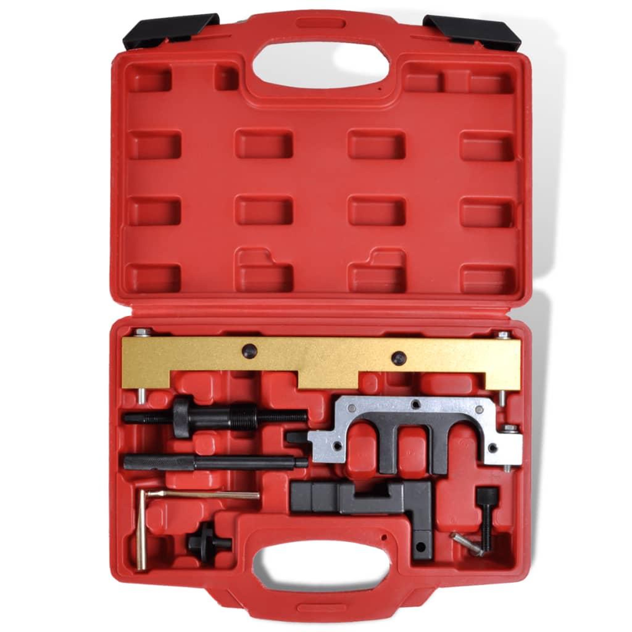 Voir la diapositive 3 : VIDAXL Kit d'outils de verrouillage du calage/l'arbre a cames pourbmw n42/n46