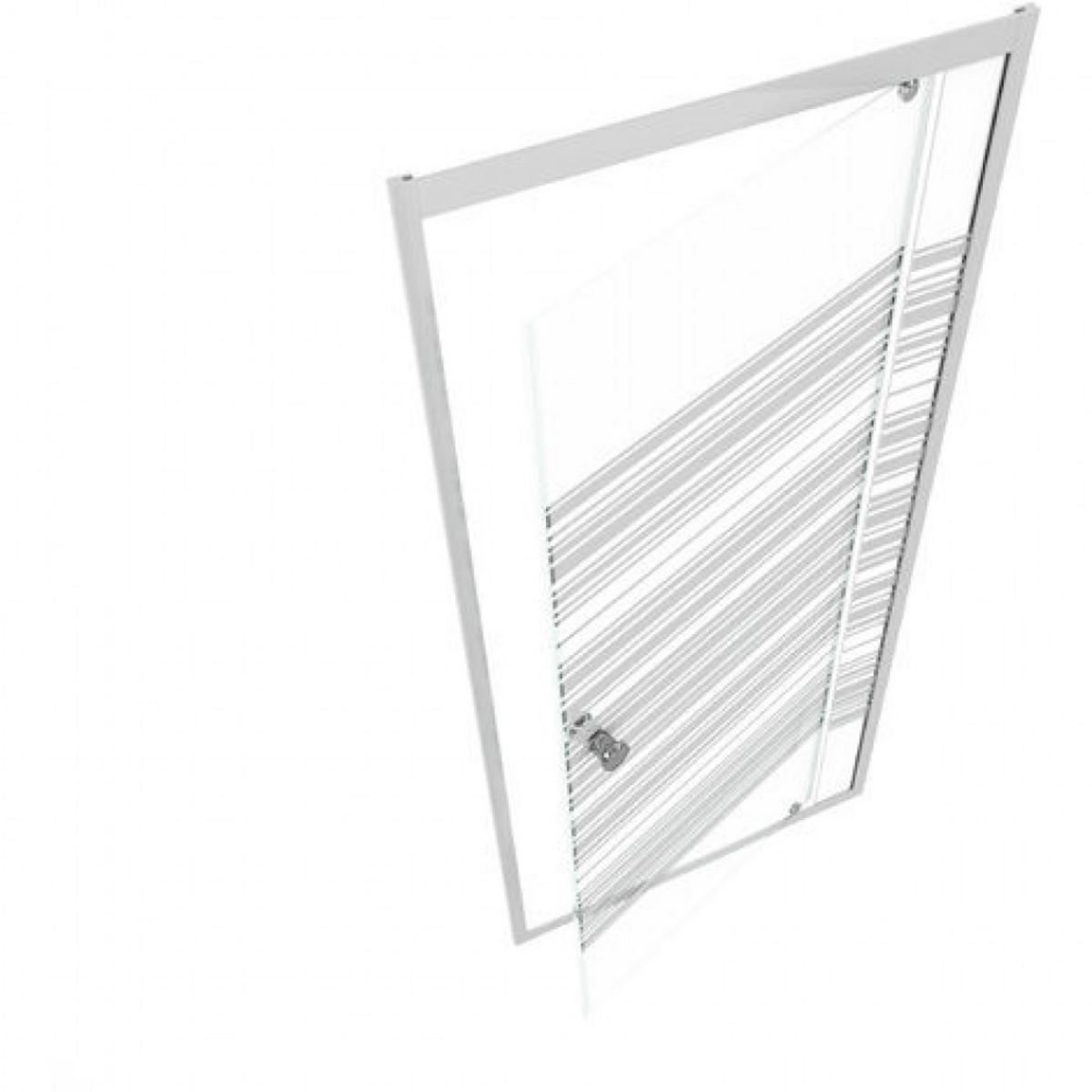 Aurlane Porte de douche pivotante First Line Front - 90 x 185