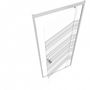 Voir la diapositive 3 : Aurlane Porte de douche pivotante First Line Front - 90 x 185