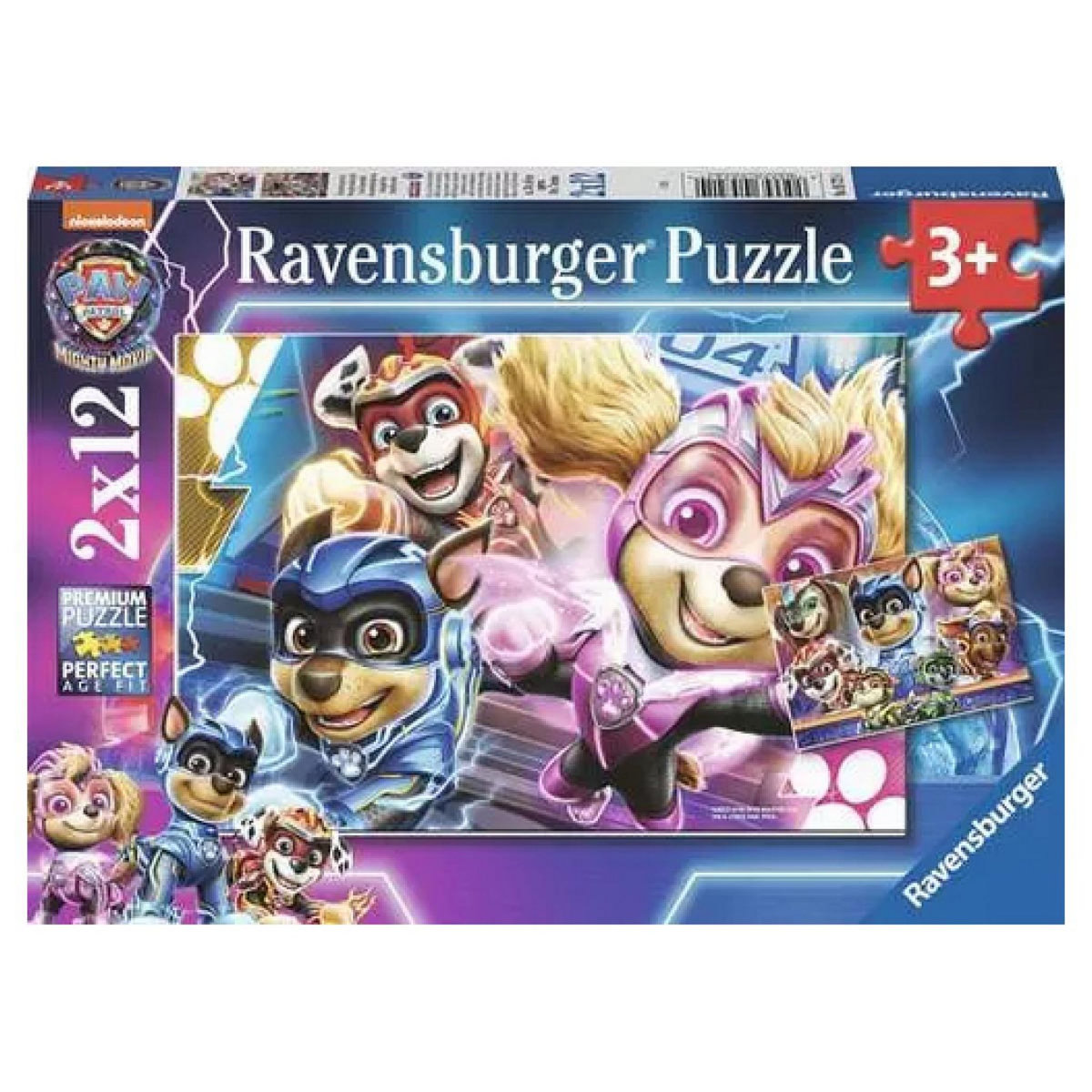 RAVENSBURGER Puzzles 2x12 p - Pat Patrouille Le Film 2