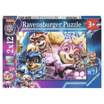 RAVENSBURGER Puzzles 2x12 p - Pat Patrouille Le Film 2