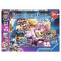 Voir la diapositive 1 : RAVENSBURGER Puzzles 2x12 p - Pat Patrouille Le Film 2
