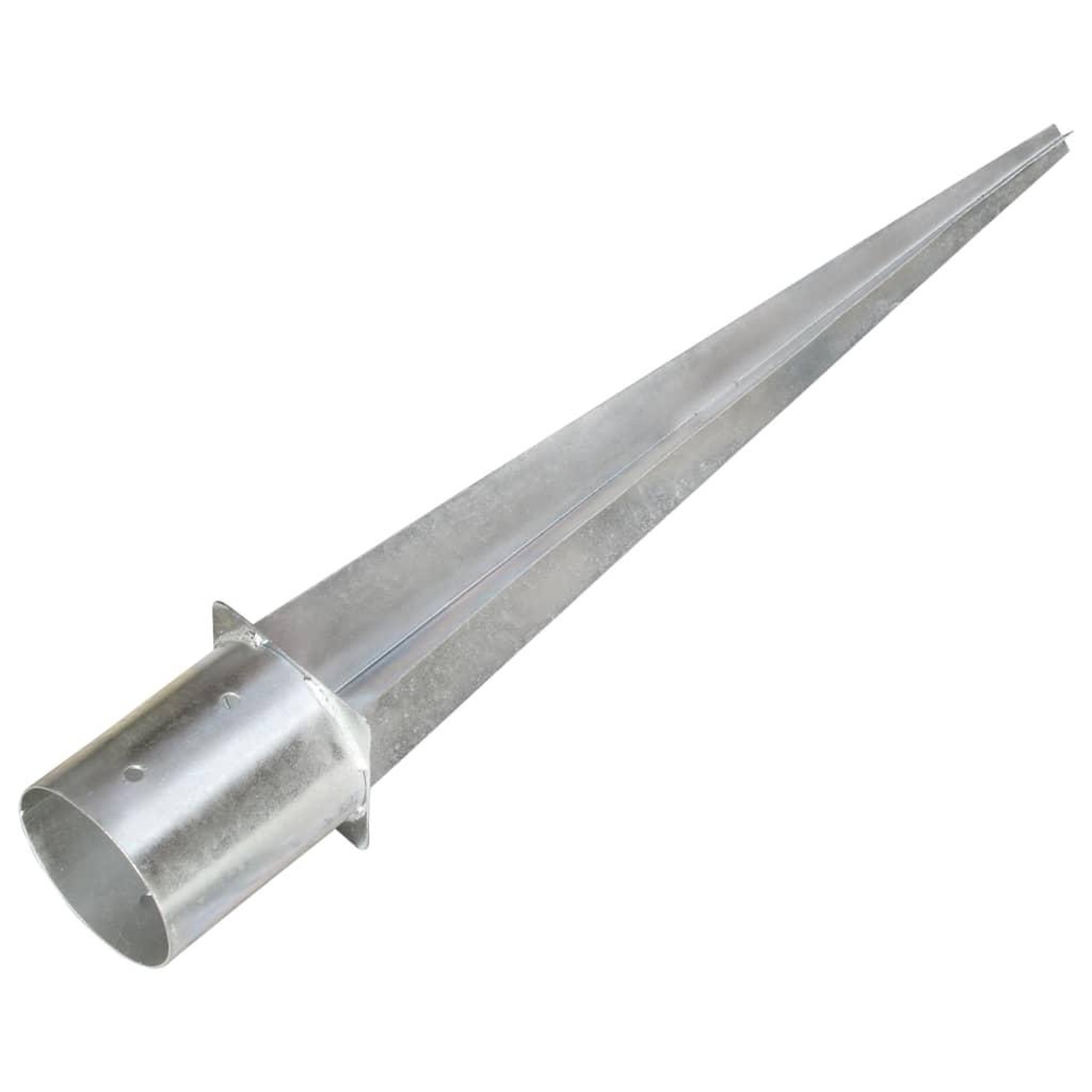 Voir la diapositive 3 : VIDAXL Piquets au sol 6 pcs Argente 12x91 cm Acier galvanise